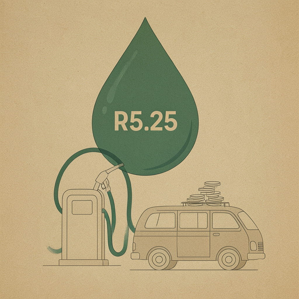 AA eis R5,25 verligting op brandstofprys