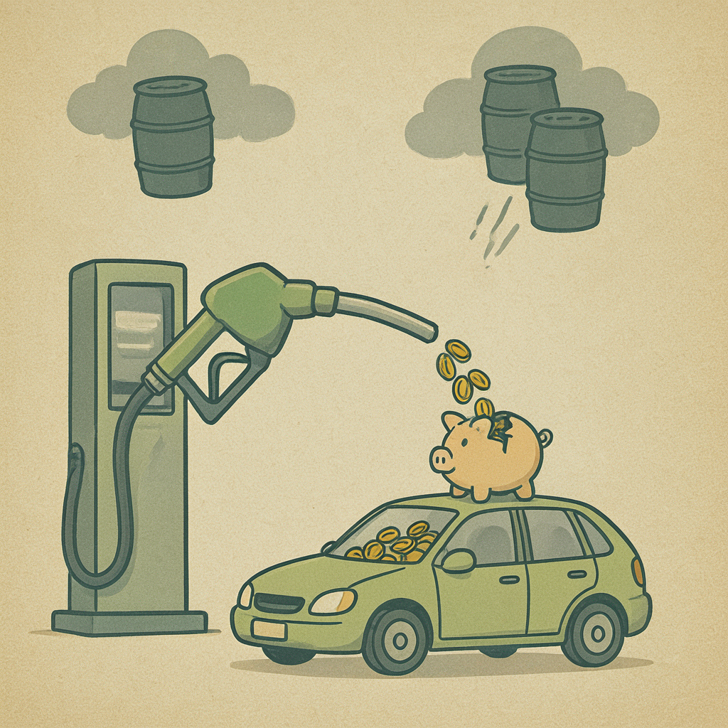R10 miljard beplan vir rekord brandstofpryse