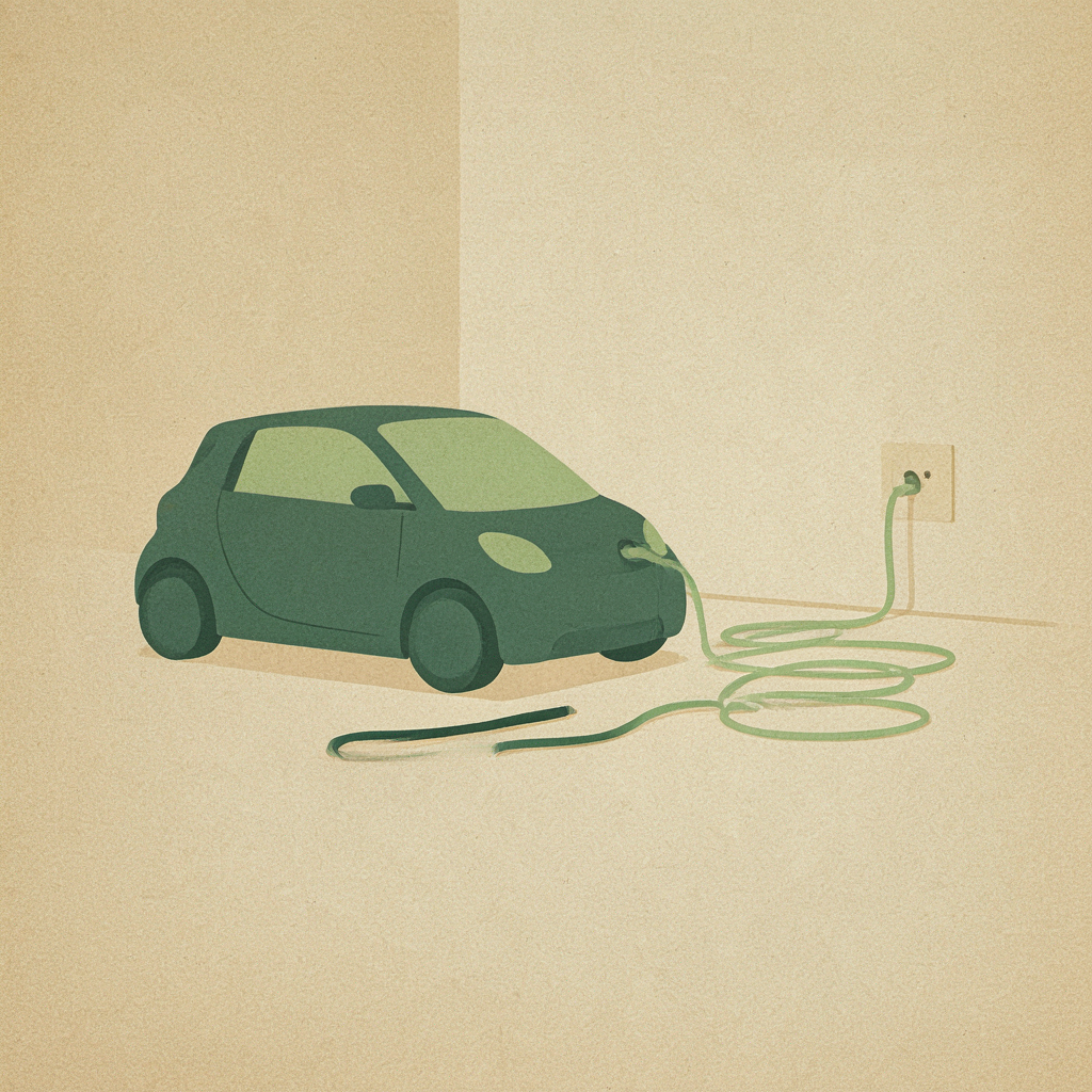 Waarskuwing oor verlengkoorde vir elektriese motors