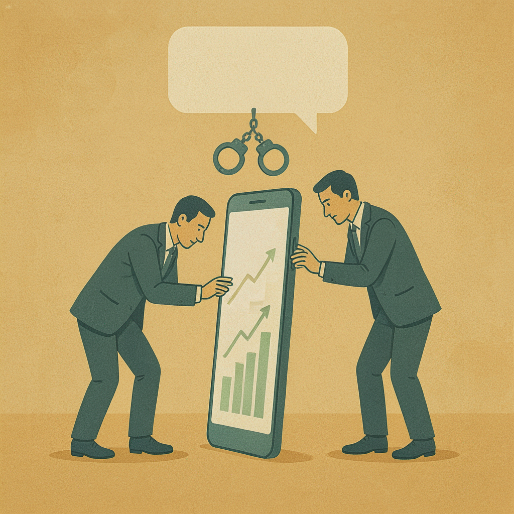 Privaat WhatsApp boodskappe kan tronkstraf bring